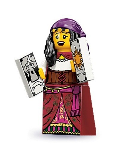 Lego fortune teller minifigure - lego,