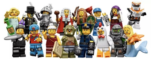 Lego minifigures serie 71000 - minifigures,