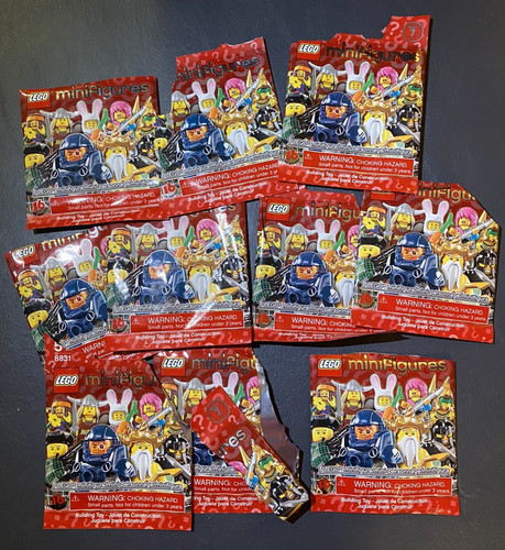 Lotto minifigure lego - lego, vuote