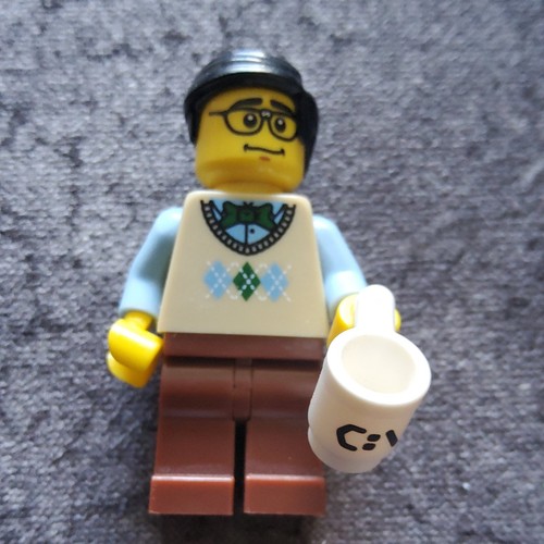 Lego minifigure programmatore - minifigure,