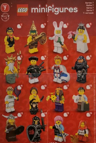 Lego personaggi collezione - personaggi, da