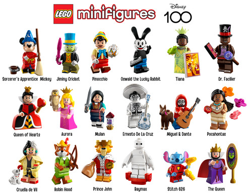 Lego 71038 - lego, minifigures