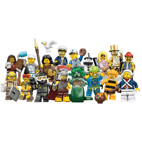 Lego minifigures serie - minifigures, 10