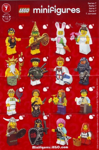 Lego minifigure serie - minifigure, figure