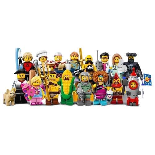 Lego minifigures serie - lego, 17